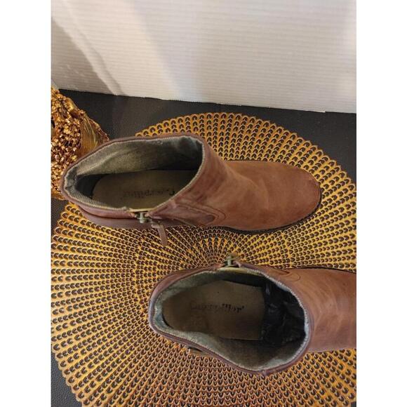 Caterpillar Leather Booties - Picture 3 of 6